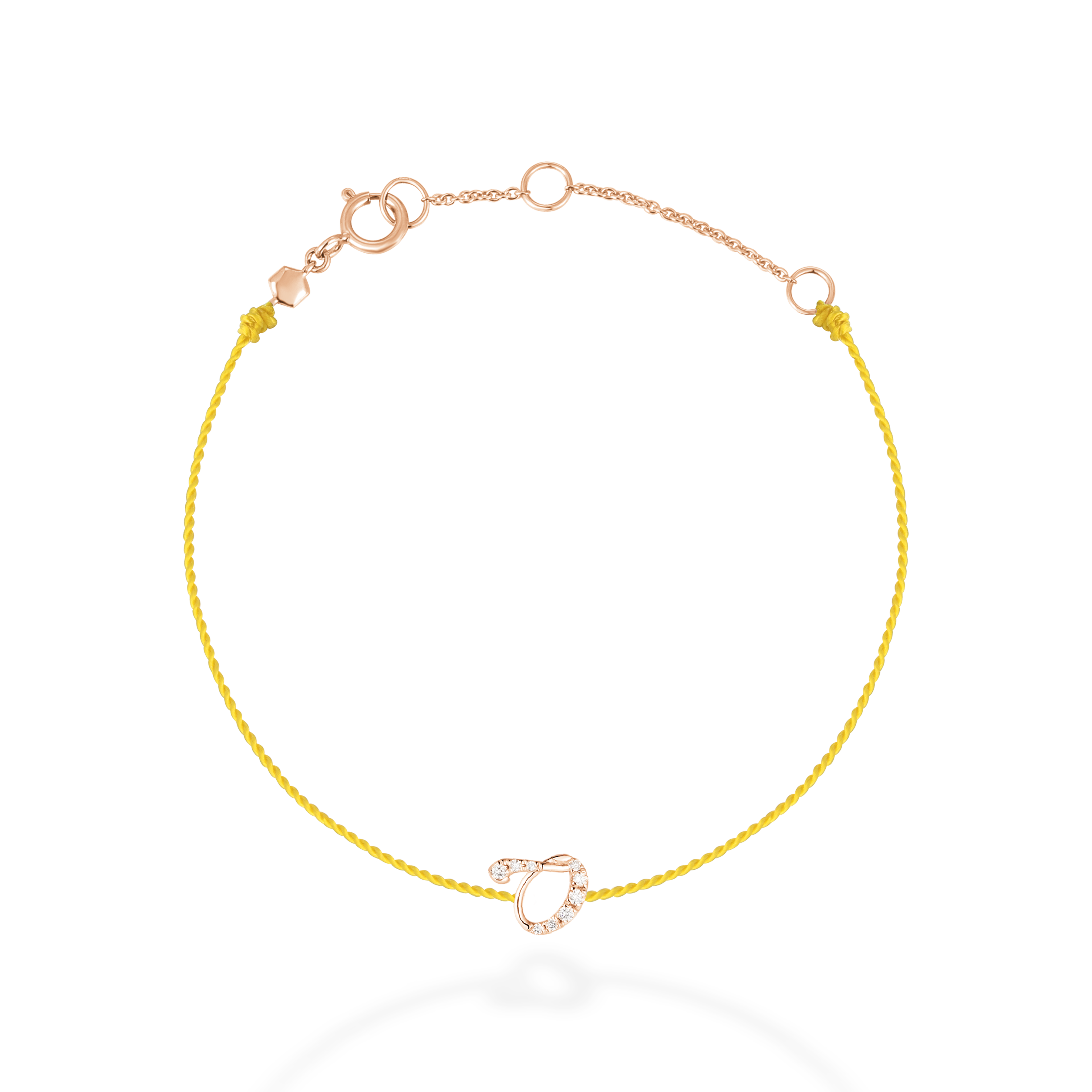 "O" string bracelet